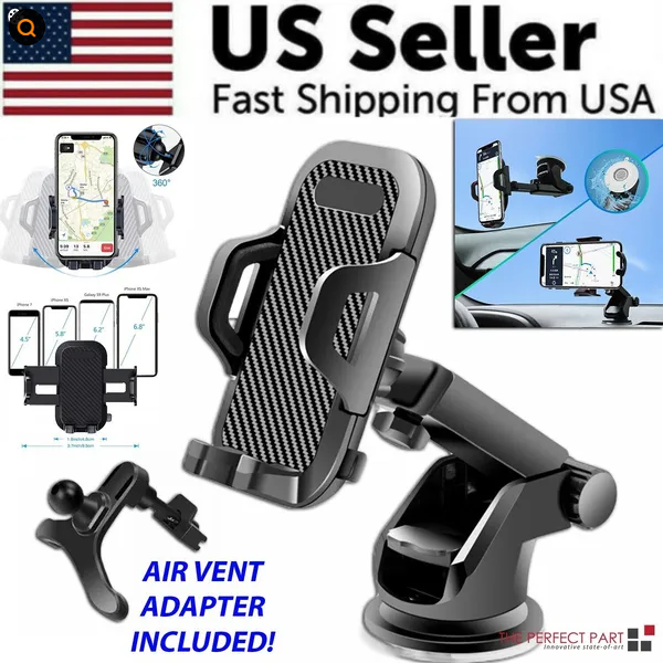 360 Universal Car Phone Mount - Cozy & Clever