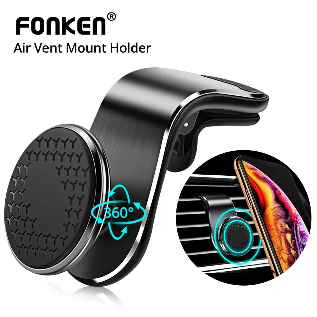 Magnetic Car Vent Phone Mount - Cozy & Clever